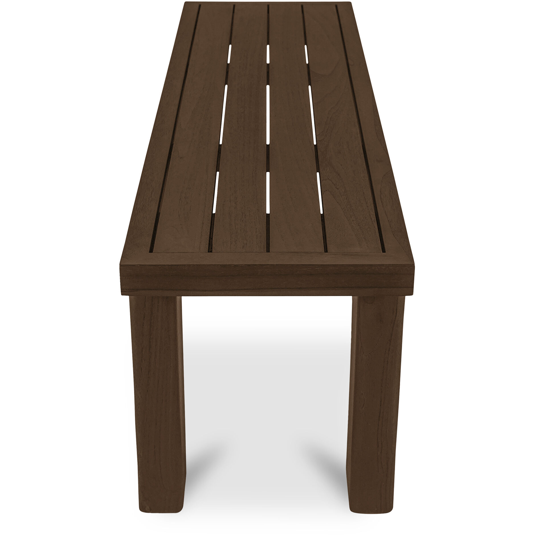 Marina Brown Outdoor Bench